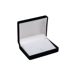 CR corporate cufflink tierbar flocked box black white white jpg