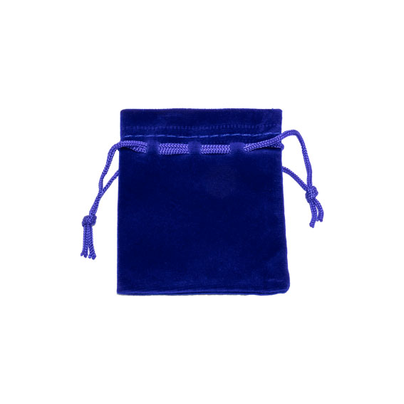 P Blu Blu velvet look drawstring pouch xmm blue with blue drawstring jpg